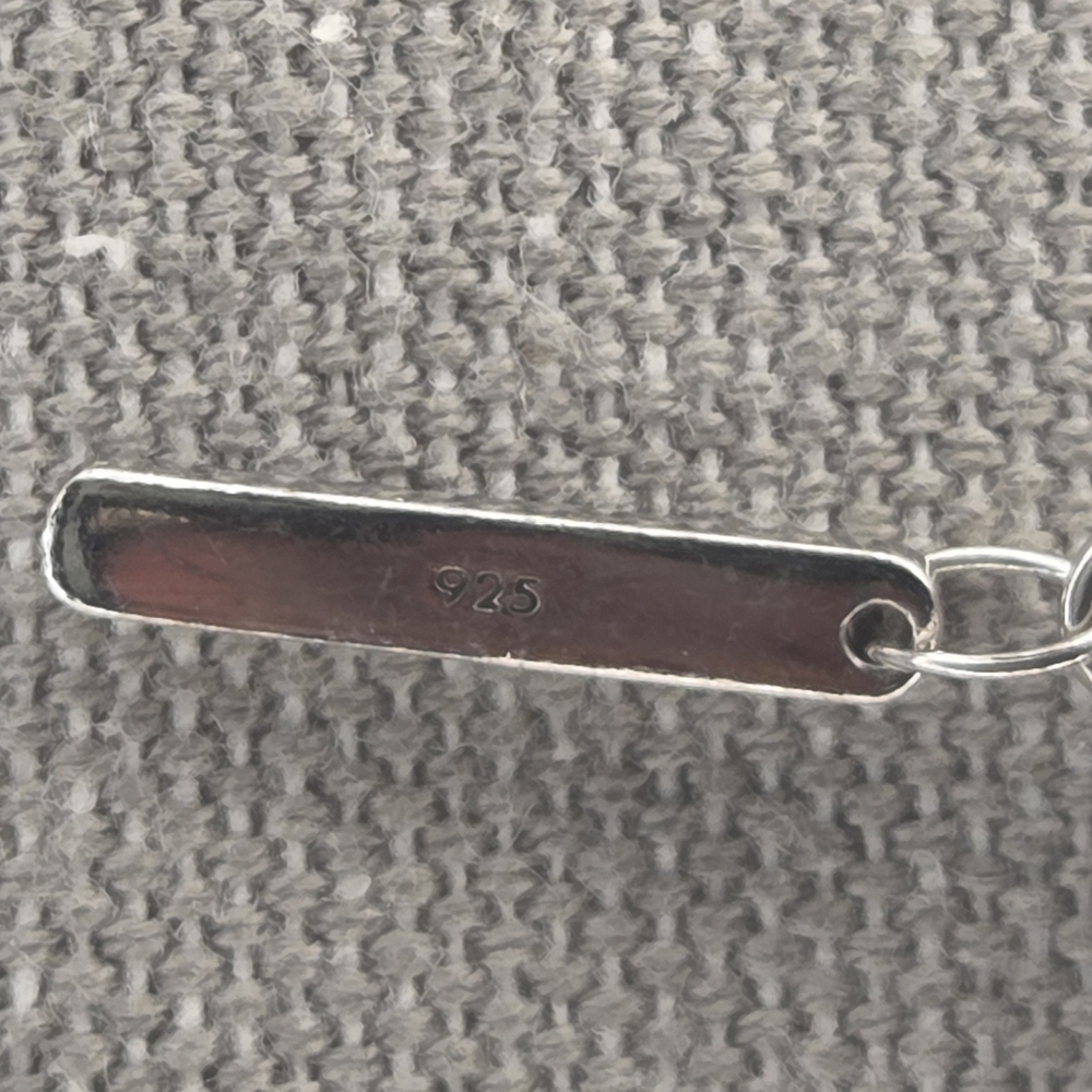 NWOT Saks Fifth Avenue Sterling Silver Beaded Bracelet - 7 Inches - Picture 4 of 4